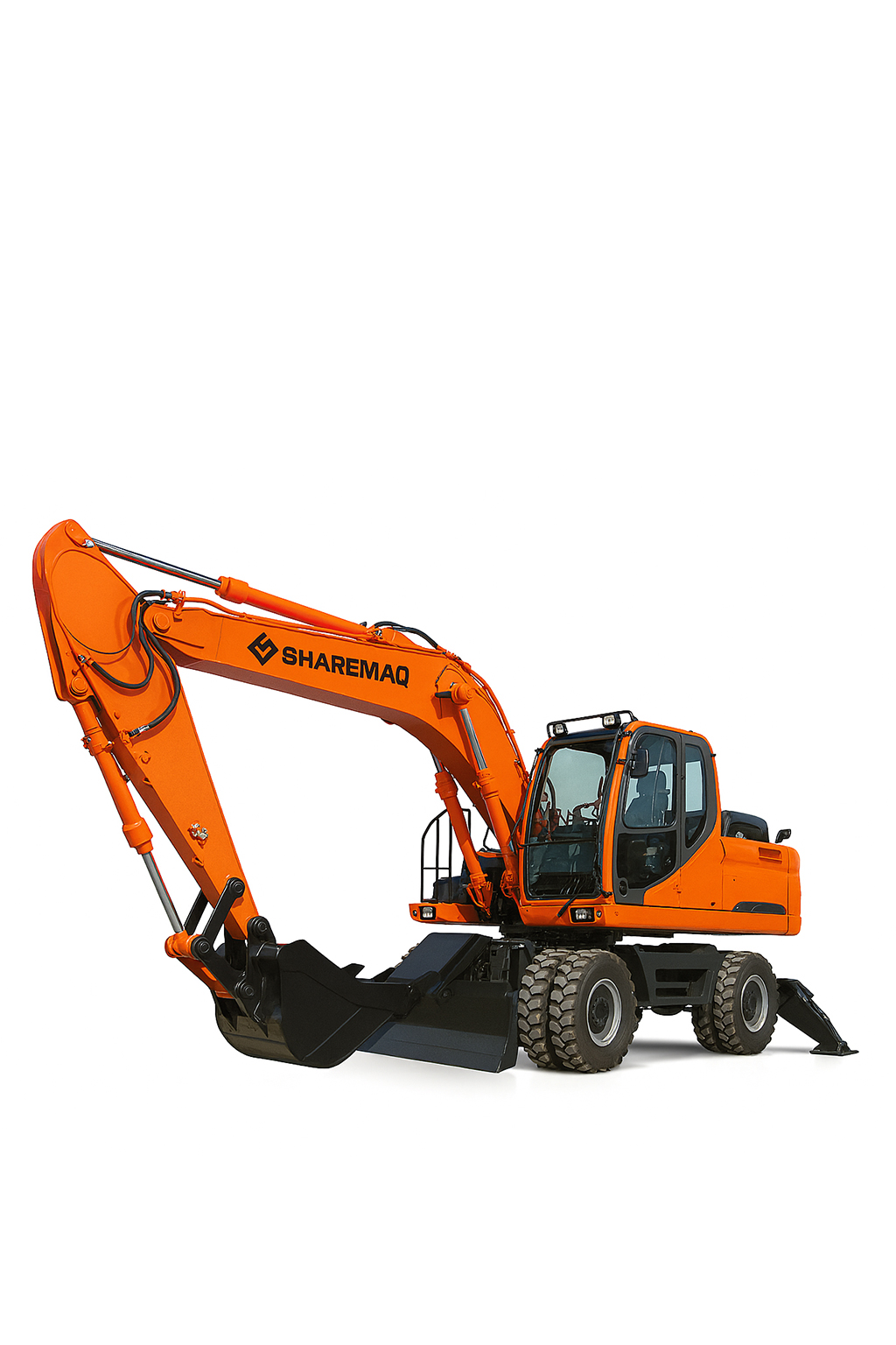 Excavadoras sobre Ruedas